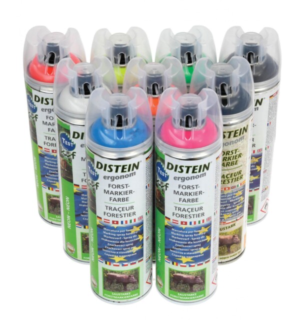 Distein Neon Hi-Visibility Tree Marking Paint (box of 12)