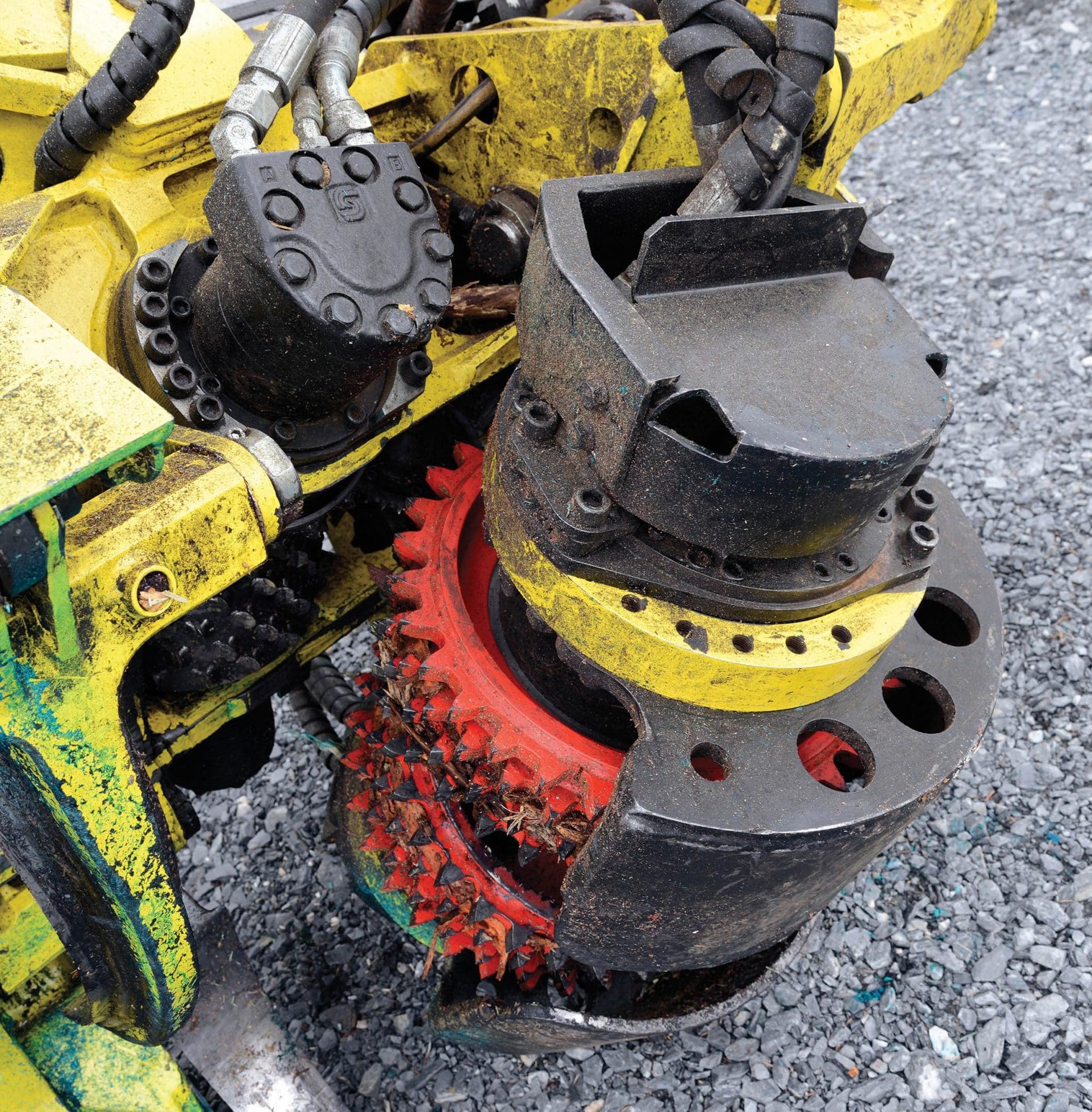 Harvester Feed Wheel