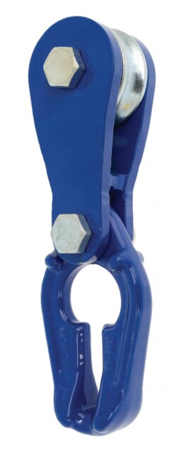 Pulley Keyhole Slider 7-8mm Blue