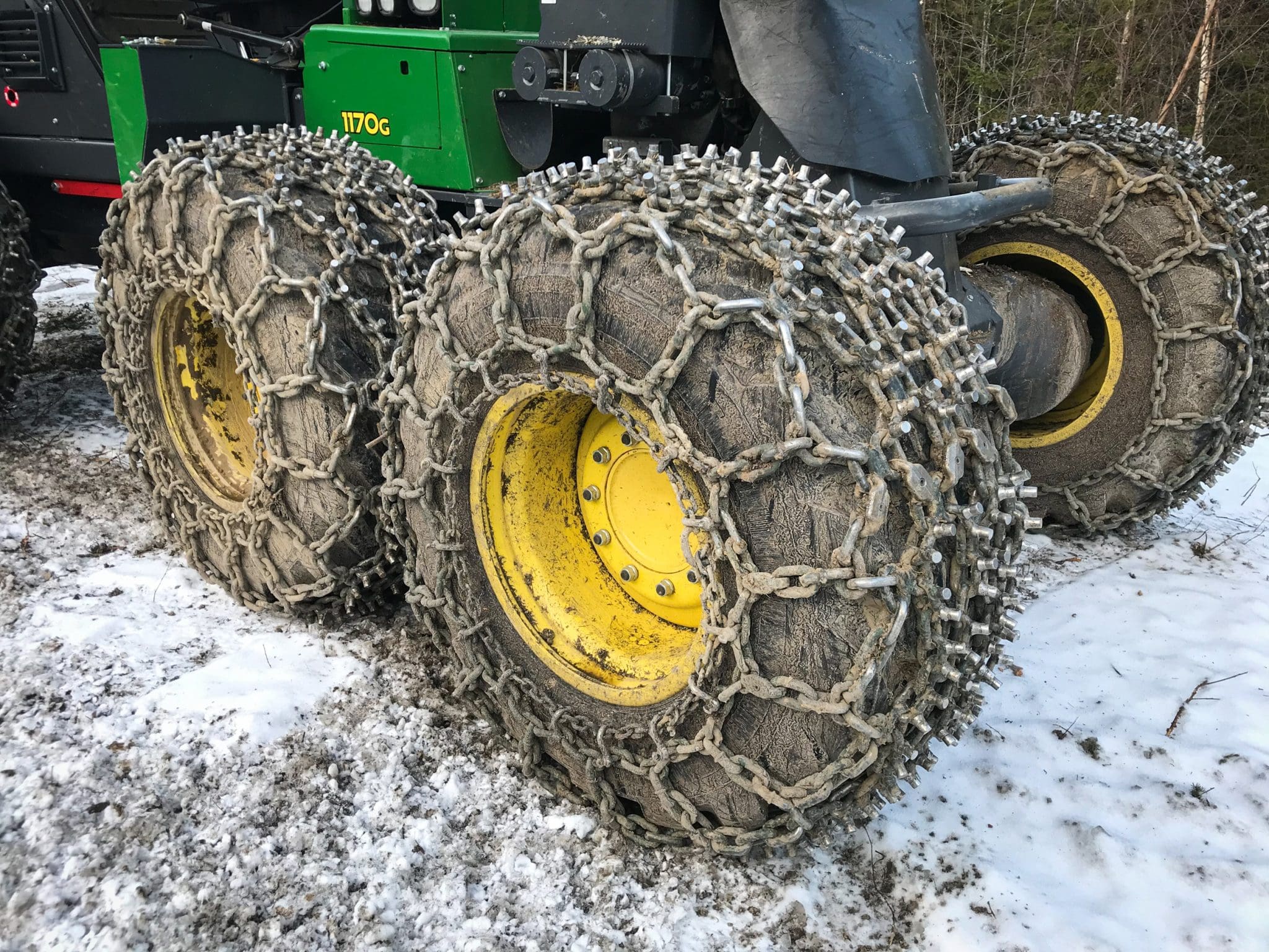OFA Forest Machine Tyre Chains | Clark Engineering
