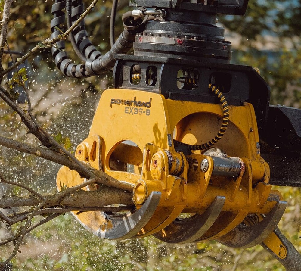 Powerhand EX Series BIomass Grapple
